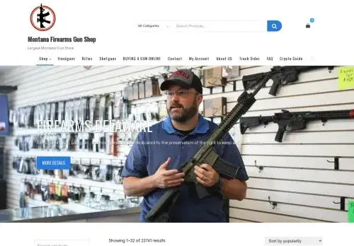 Firearms-montana.net Screenshot