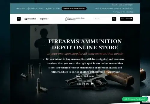 Firearmsammunitiondepot.com Screenshot