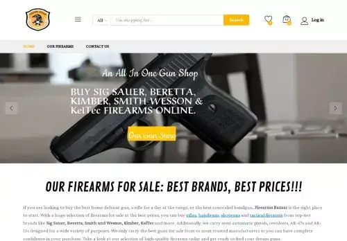 Firearmsbazaar.com Screenshot