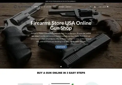 Firearmsdepot-usa.com Screenshot