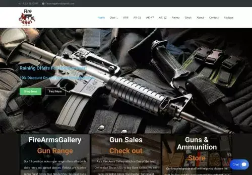 Firearmsgallery.com Screenshot