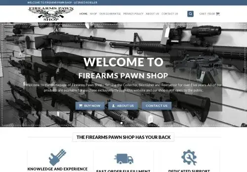 Firearmspawnshop.com Screenshot