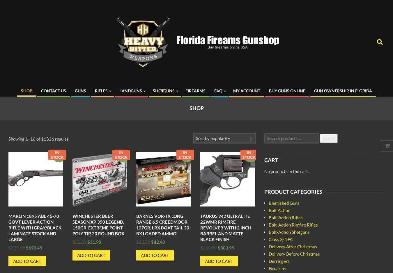 Florida-firearms.com Screenshot