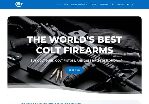 Floridacoltfirearmsshop.com Screenshot