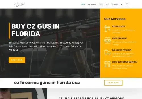 Floridaczgunsshop.com Screenshot