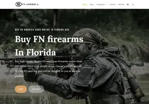 Floridamfngunsshop.com Screenshot