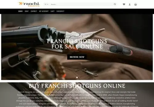 Franchiguns.com Screenshot