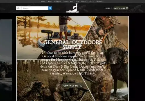 Generaloutdoorsupply.com Screenshot