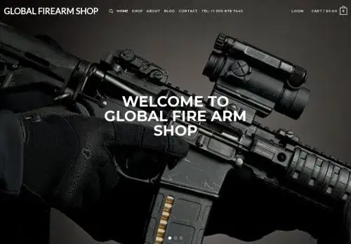 Globalfirearmshop.com Screenshot