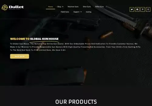 Globalgunhouse.com Screenshot