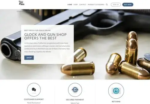 Glockandgunshop.com Screenshot