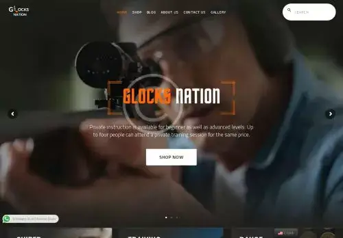 Glocksnation.com Screenshot