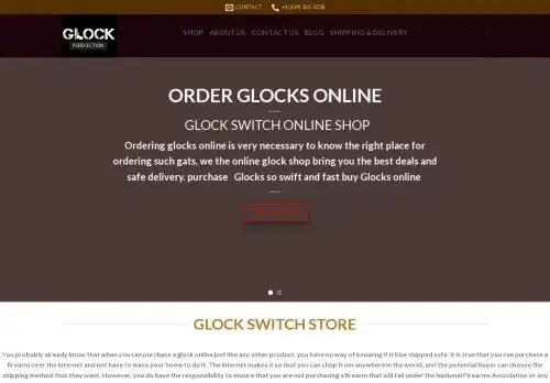 Glocksparts.com Screenshot