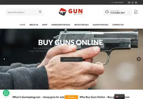 Gunmeplug.com Screenshot