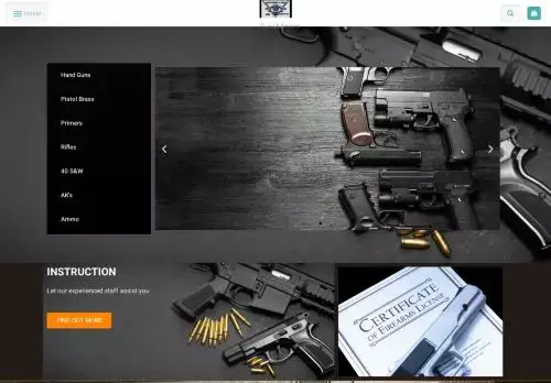 Gunnerscart.com Screenshot