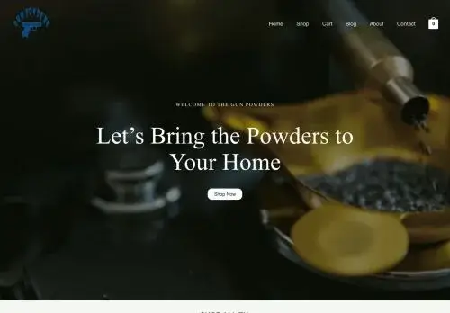 Gunpowders.store Screenshot