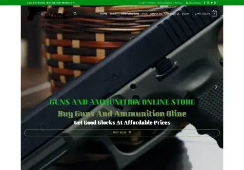 Gunsanammunition.com Screenshot
