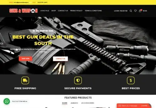 Gunsandweapon.com Screenshot