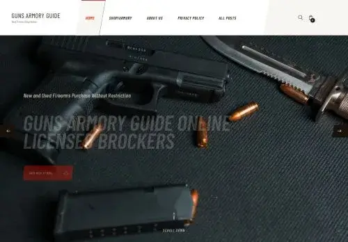 Gunsarmoryguide.com Screenshot