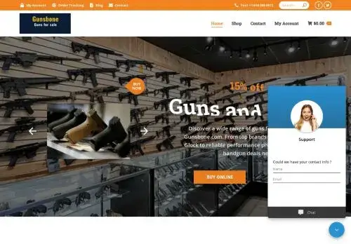 Gunsbone.com Screenshot