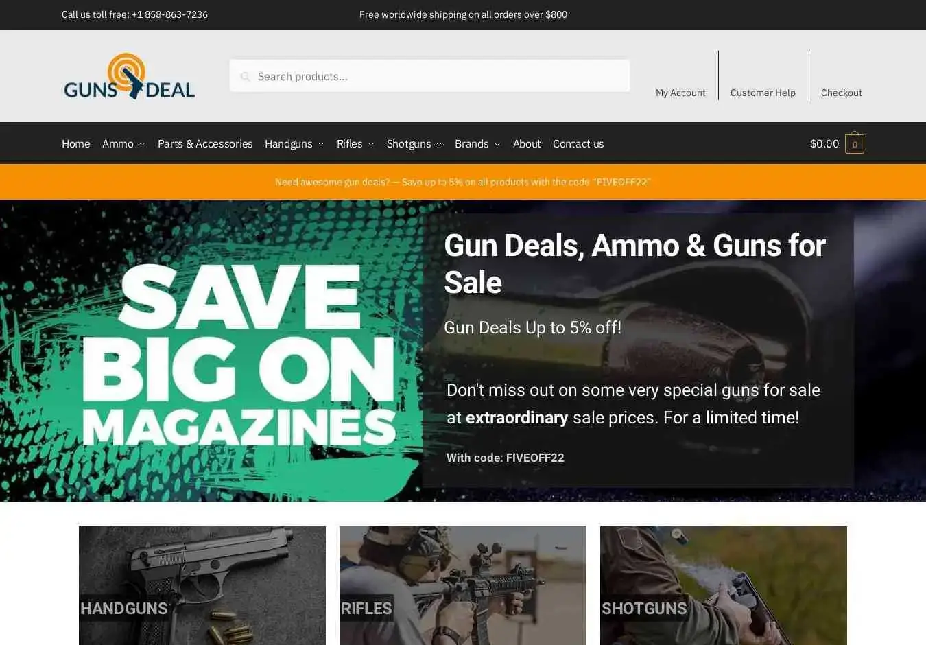 Gunsdeal.org Screenshot