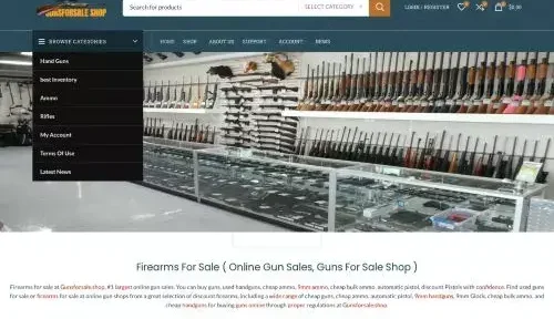 Is Gunsforsale.shop a scam or legit?