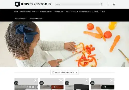 Heavenknives.com Screenshot