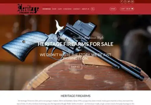 Heritagefirearmsusa.com Screenshot
