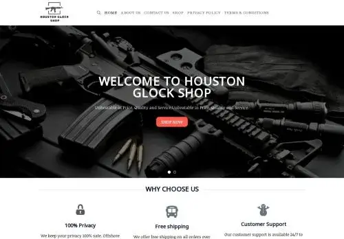 Houstonglockshop.com Screenshot