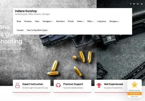 Indiana-gunshop.com Screenshot