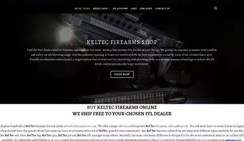 Is Keltecfirearmstore.com a scam or legit?
