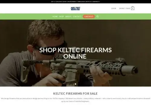 Keltecweaponstore.com Screenshot