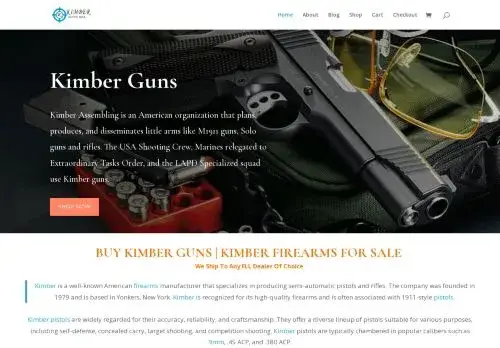 Kimberfirearmsale.com Screenshot