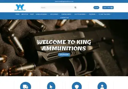 Kingammunitions.com Screenshot
