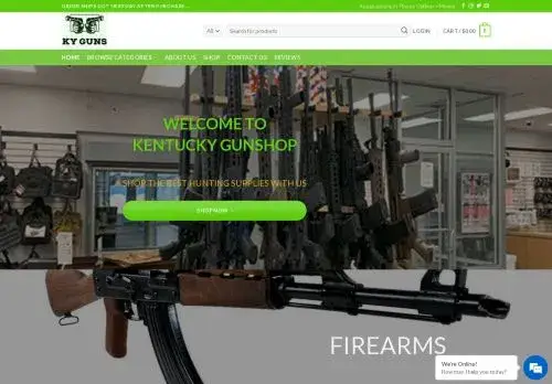 Ky-guns.com Screenshot