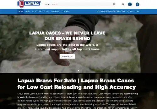 Lapuabrass-usa.com Screenshot