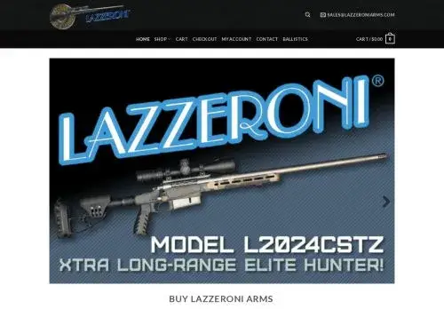 Lazzeroniarms.com Screenshot