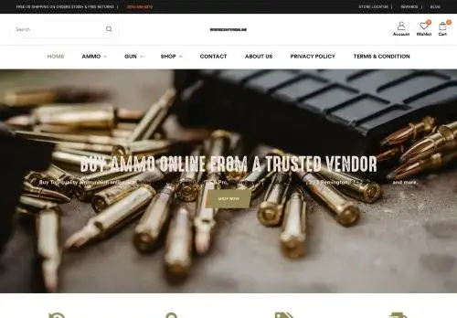 Leatherslimitedfirearm.com Screenshot