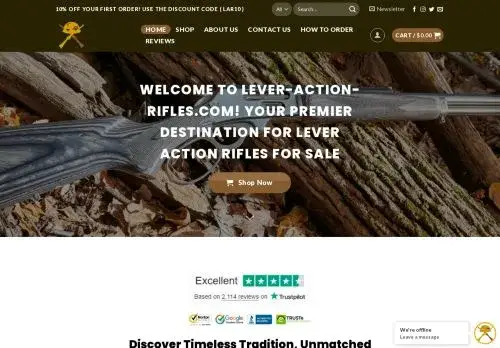 Lever-action-rifles.com Screenshot