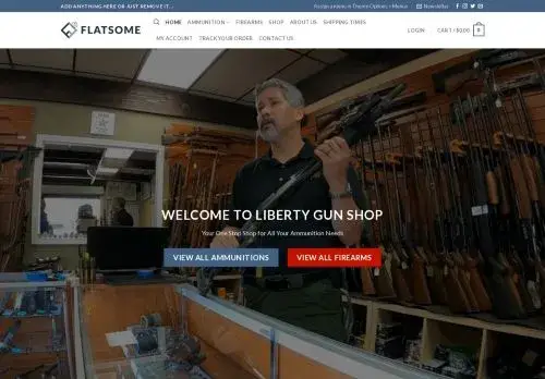 Libertygunshop.com Screenshot