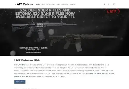 Lmtfirearms.com Screenshot