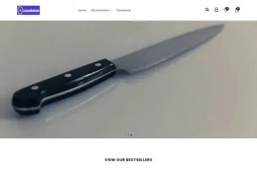Looseknives.com Screenshot