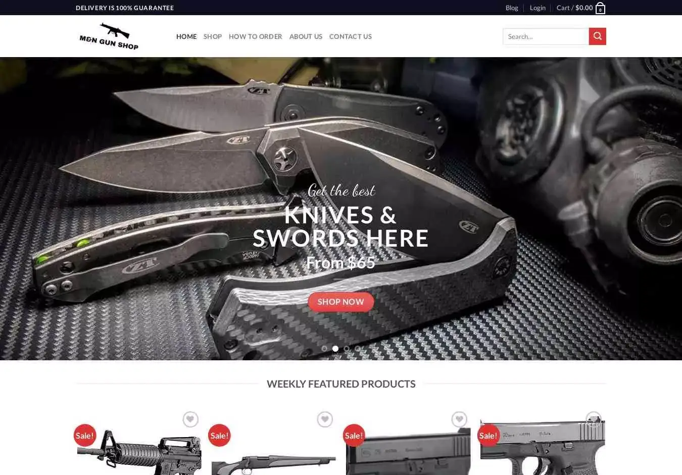 Mandngunshop.com Screenshot