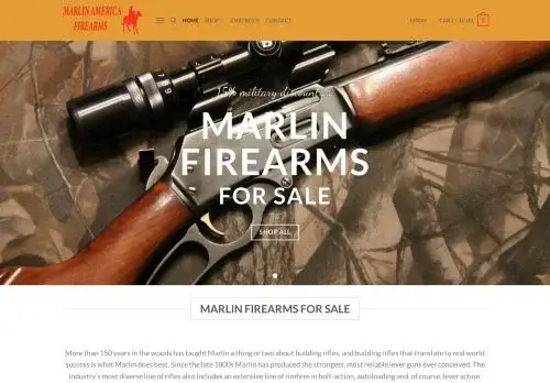 Marlinamericafirearms.com Screenshot