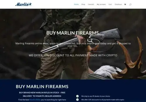 Marlingunsshop.com Screenshot