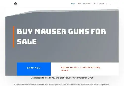 Mausergunsale.com Screenshot