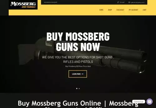 Mgunshop.com Screenshot