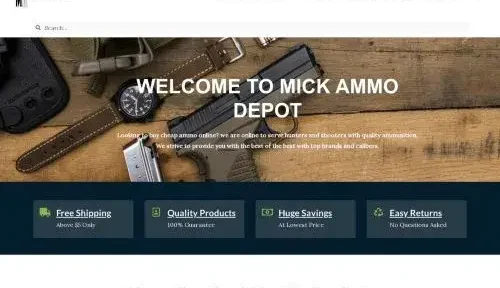 Is Mick-ammodepot.com a scam or legit?