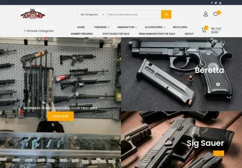 Midwayammunition.com Screenshot