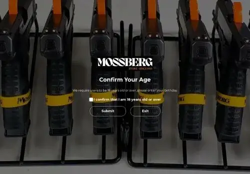 Mossberg-store.com Screenshot